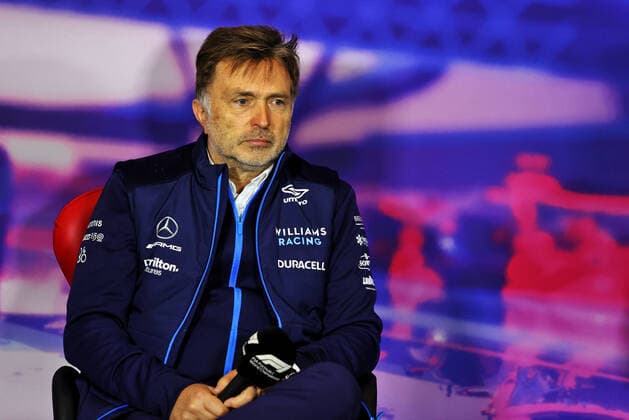 CAPITO Jost, Chief Executive Officer of Williams Racing, portrait press conference, PK, Pressekonferenz during the Formula 1 Lenovo British Grand Prix 2022, 10th round of the 2022 FIA Formula One World Championship, WM, Weltmeisterschaft on the Silverstone Circuit, from July 1 to 3, 2022 in Silverstone, United Kingdom - F1 - BRITISH GRAND PRIX 2022 DPPI Panoramic MOY23097