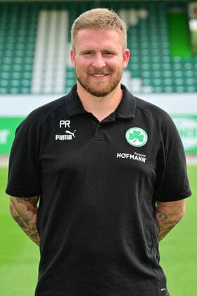 30.06.2022 - SpVgg Greuther Fürth ( Kleeblatt Spielvereinigung ) - 2. Fussball Bundesliga - Saison 2022 2023 - Fototermin Porträttermin Vorstellung Präsentation Pressetermin - - Patrick Rutte (Physio SpVgg Greuther Fürth ) Einzelbild Einzelfoto Portrait Porträt Kopfbild