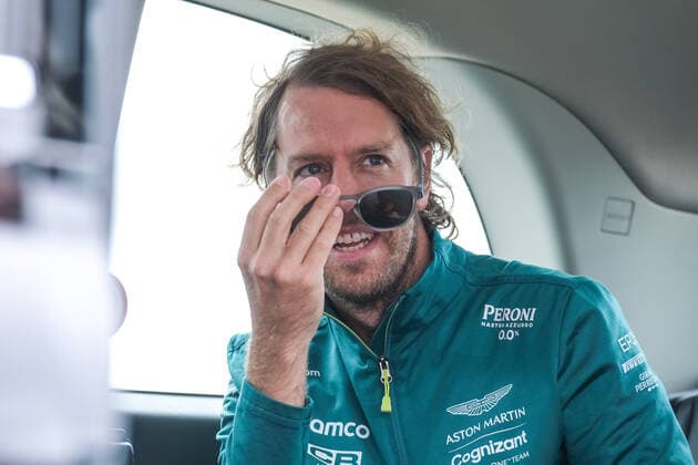 Sebastian Vettel (GER, Aston Martin Aramco Cognizant F1 Team 5) Großer Preis von Großbritannien, Silverstone, Motorsport, Formel 1, Großer Preis von Großbritannien, Silverstone, Motorsport, Formel 1, Foto: Knab Eibner Towcester Copyright: xEibner-Pressefotox