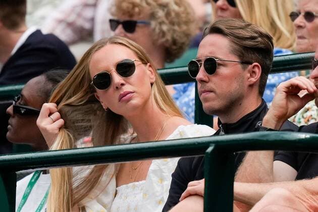 Mandatory Credit: Photo by Dave Shopland Shutterstock (13012402at) Naomi Broady in the Players Box Wimbledon Tennis Championships, Day 6, The All England Lawn Tennis and Croquet Club, London, UK - 02 Jul 2022 Wimbledon Tennis Championships, Day 6, The All England Lawn Tennis and Croquet Club, London, UK - 02 Jul 2022  Copyright: xDavexShopland Shutterstockx 13012402at