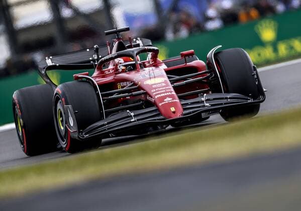 SILVERSTONE - Charles Leclerc (Ferrari) during the 3rd free practice session ahead of the F1 Grand Prix of Great Britain at Silverstone on July 2, 2022 in Silverstone, England. REMKO DE WAAL F1 Grand Prix of Great Britain - Practice 3 2022 xVIxANPxSportx xxANPxIVx