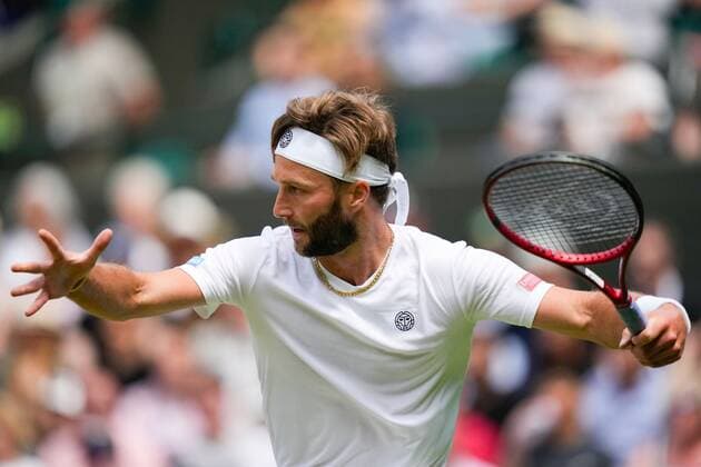 Mandatory Credit: Photo by Dave Shopland Shutterstock (13012402ba) Liam Broady during his third round match Wimbledon Tennis Championships, Day 6, The All England Lawn Tennis and Croquet Club, London, UK - 02 Jul 2022 Wimbledon Tennis Championships, Day 6, The All England Lawn Tennis and Croquet Club, London, UK - 02 Jul 2022  Copyright: xDavexShopland Shutterstockx 13012402ba