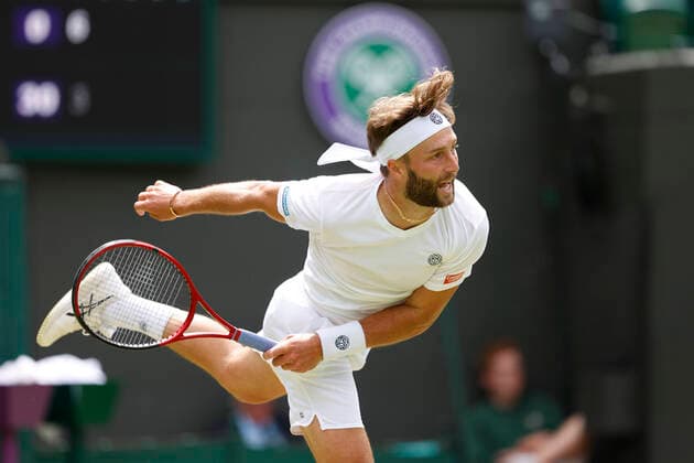 Liam Broady Tennis - Wimbledon 2022 - Grand Slam ITF ATP, Tennis Herren WTA, Tennis Damen - AELTC - London - - Great Britain - 2 July 2022. Copyright: xJuergenxHasenkopfx