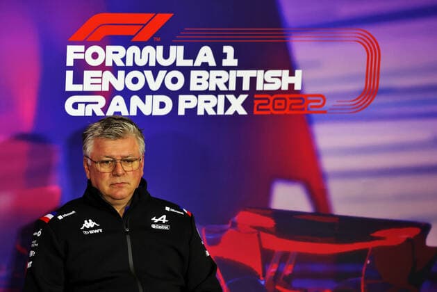 Otmar Szafnauer (ROU, BWT Alpine F1 Team), F1 Grand Prix of Great Britain at Silverstone Circuit on July 2, 2022 in Silverstone, United Kingdom. (Photo by DPPI via HOCH ZWEI) Silverstone United Kingdom