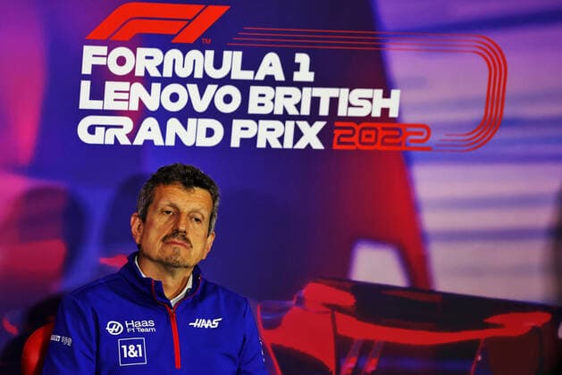 Guenther Steiner (ITA, Haas F1 Team), F1 Grand Prix of Great Britain at Silverstone Circuit on July 2, 2022 in Silverstone, United Kingdom. (Photo by DPPI via HOCH ZWEI) Silverstone United Kingdom