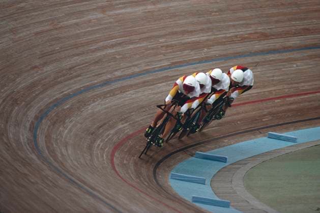 der deutsche Bahvierer gewinnt Gold bei der Olmpiade Barcelona 1992 *** the german bahvier wins gold at the olympiad Barcelona 1992