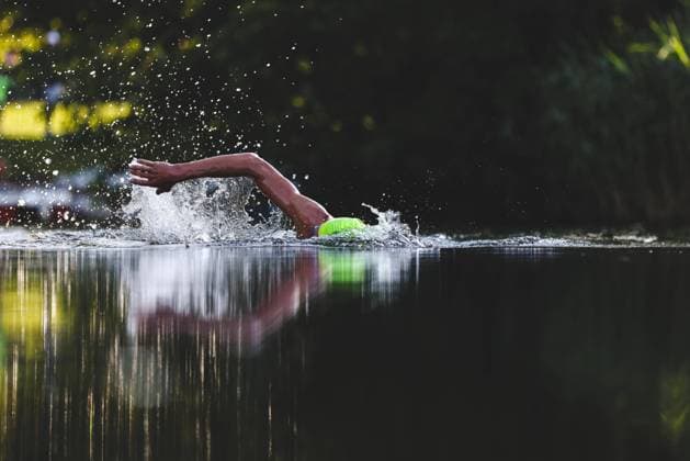 TRIATHLON - Ironman Austria 2022 KLAGENFURT,AUSTRIA,03.JUL.22 - TRIATHLON, SWIMMING - Ironman Austria. Image shows Michael Weiss (AUT).  GEPAxpictures xDanielxGoetzhaber
