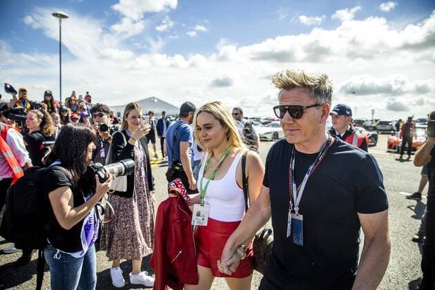 SILVERSTONE - Top British chef Gordon Ramsay prior to the F1 Grand Prix of Great Britain at Silverstone on July 3, 2022 in Silverstone, England. REMKO DE WAAL F1 Grand Prix of Great Britain 2022 xVIxANPxSportx xxANPxIVx