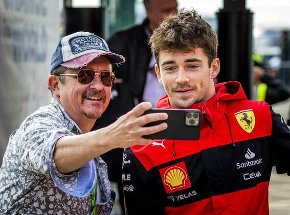 SILVERSTONE - Charles Leclerc (Ferrari) ahead of the F1 Grand Prix of Great Britain at Silverstone on July 3, 2022 in Silverstone, England. REMKO DE WAAL F1 Grand Prix of Great Britain 2022 xVIxANPxSportx xxANPxIVx