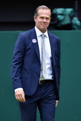 Mandatory Credit: Photo by James Veysey Shutterstock (13012856ao) Stefan Edberg Wimbledon Tennis Championships, Day 7, The All England Lawn Tennis and Croquet Club, London, UK - 03 Jul 2022 Wimbledon Tennis Championships, Day 7, The All England Lawn Tennis and Croquet Club, London, UK - 03 Jul 2022  Copyright: xJamesxVeysey Shutterstockx 13012856ao
