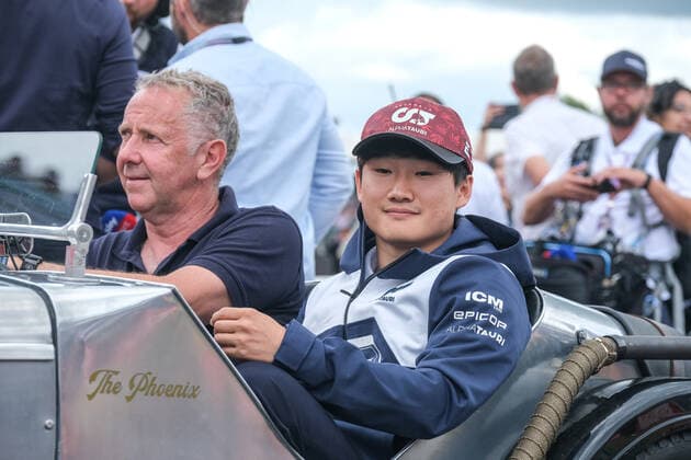 Yuki Tsunoda (Scuderia AlphaTauri 22), Großer Preis von Großbritannien, Silverstone, Motorsport, Formel 1, Großer Preis von Großbritannien, Silverstone, Motorsport, Formel 1 Towcester Copyright: xEibner-Pressefotox