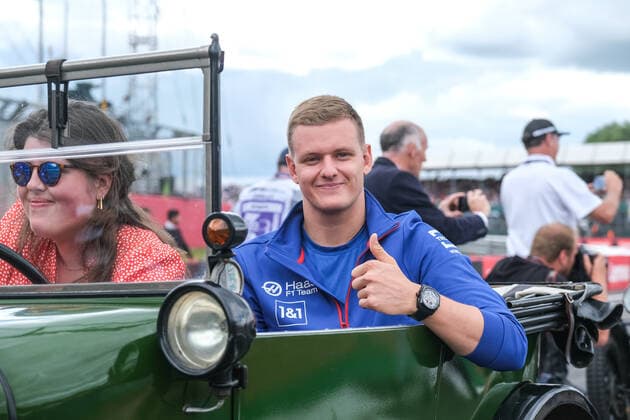 Mick Schumacher (GER, Haas F1 Team 47), Großer Preis von Großbritannien, Silverstone, Motorsport, Formel 1, Großer Preis von Großbritannien, Silverstone, Motorsport, Formel 1 Towcester Copyright: xEibner-Pressefotox
