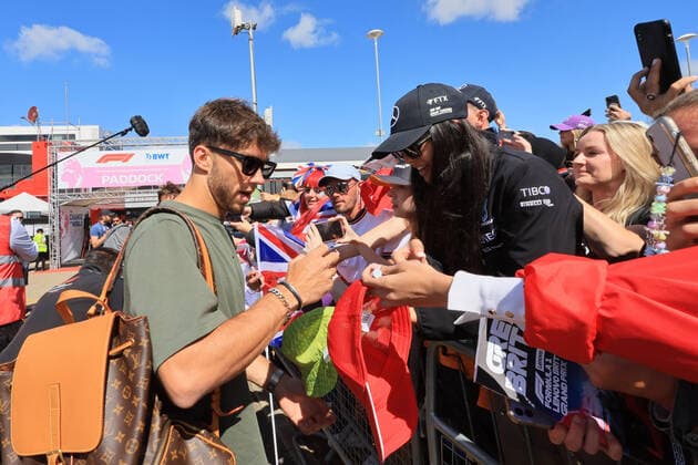 3rd July 2022, Silverstone Circuit, Silverstone, Northamptonshire, England: British F1 Grand Prix, Race day: Scuderia AlphaTauri, Pierre Gasly  ActionPlus12404398 Octane