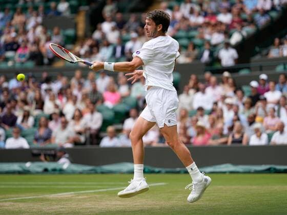 Mandatory Credit: Photo by Dave Shopland Shutterstock (13012855ak) Cameron Norrie during his fourth round match Wimbledon Tennis Championships, Day 7, The All England Lawn Tennis and Croquet Club, London, UK - 03 Jul 2022 Wimbledon Tennis Championships, Day 7, The All England Lawn Tennis and Croquet Club, London, UK - 03 Jul 2022  Copyright: xDavexShopland Shutterstockx 13012855ak