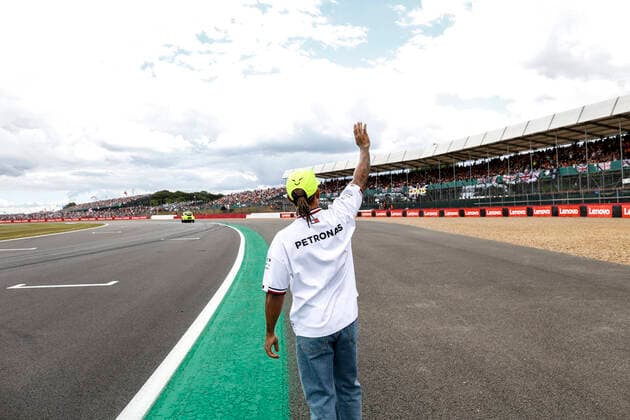 44 Lewis Hamilton (GBR, Mercedes-AMG Petronas F1 Team), F1 Grand Prix of Great Britain at Silverstone Circuit on July 3, 2022 in Silverstone, United Kingdom. (Photo by HOCH ZWEI) Silverstone United Kingdom