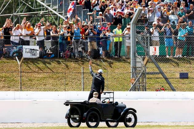 63 George Russell (GBR, Mercedes-AMG Petronas F1 Team), F1 Grand Prix of Great Britain at Silverstone Circuit on July 3, 2022 in Silverstone, United Kingdom. (Photo by HOCH ZWEI) Silverstone United Kingdom