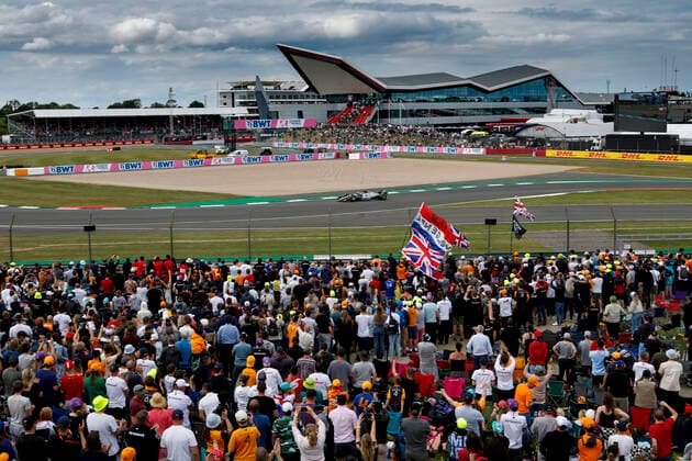 44 Lewis Hamilton (GBR, Mercedes-AMG Petronas F1 Team), F1 Grand Prix of Great Britain at Silverstone Circuit on July 3, 2022 in Silverstone, United Kingdom. (Photo by HOCH ZWEI) Silverstone United Kingdom