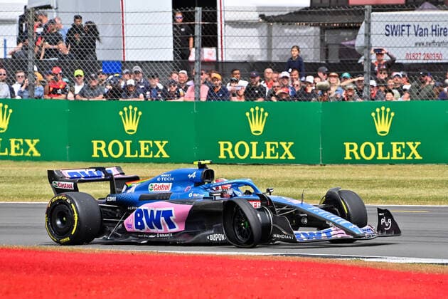 31 Esteban Ocon (FRA, BWT Alpine F1 Team), F1 Grand Prix of Great Britain at Silverstone Circuit on July 3, 2022 in Silverstone, United Kingdom. (Photo by HOCH ZWEI) Silverstone United Kingdom