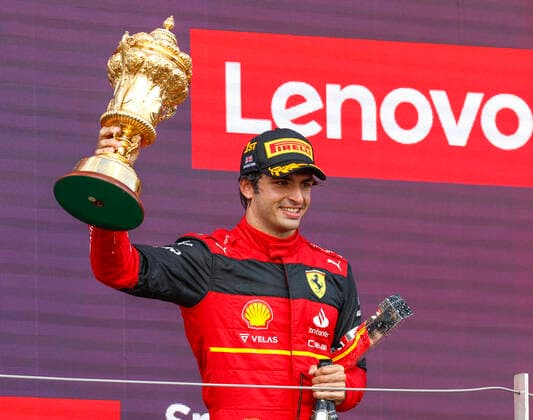 55 Carlos Sainz (ESP, Scuderia Ferrari), F1 Grand Prix of Great Britain at Silverstone Circuit on July 3, 2022 in Silverstone, United Kingdom. (Photo by HOCH ZWEI) Silverstone United Kingdom