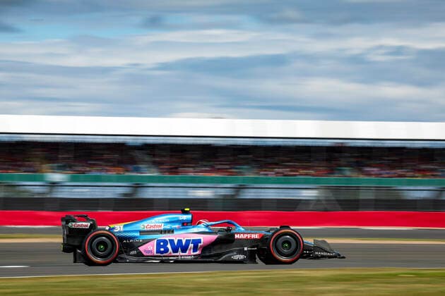 31 Esteban Ocon (FRA, BWT Alpine F1 Team), F1 Grand Prix of Great Britain at Silverstone Circuit on July 3, 2022 in Silverstone, United Kingdom. (Photo by HOCH ZWEI) Silverstone United Kingdom