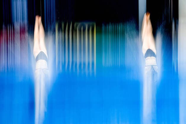 Sport Themen der Woche KW26 Sport Bilder des Tages HENTSCHEL Lena GER, PUNZEL Tina GER 3m Springboard Synchro Women Preliminary Diving FINA 19th World Championships Budapest 2022 Budapest, Duna Arena 03 07 22 Photo Andrea Staccioli Deepbluemedia Insidefoto AndreaXStaccioli