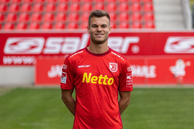 Benedikt Saller; SSV Jahn Regensburg; 2.BL, Porträttermin 2022 2023