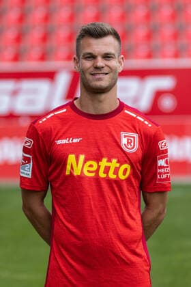 Benedikt Saller; SSV Jahn Regensburg; 2.BL, Porträttermin 2022 2023