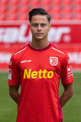 Minos Gouras; SSV Jahn Regensburg; 2.BL, Porträttermin 2022 2023