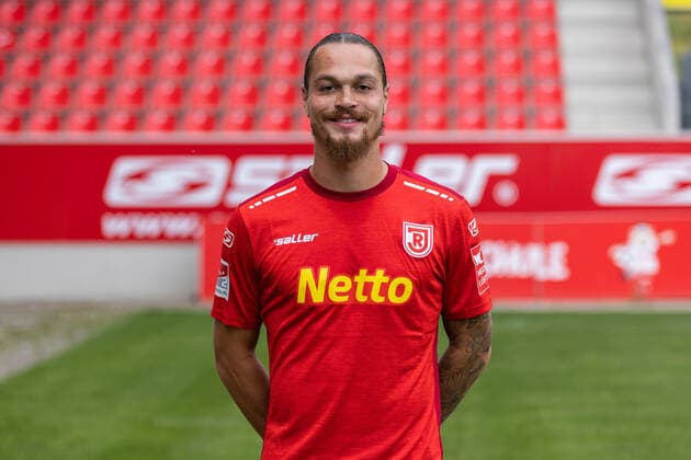Joel Zwarts; SSV Jahn Regensburg; 2.BL, Porträttermin 2022 2023