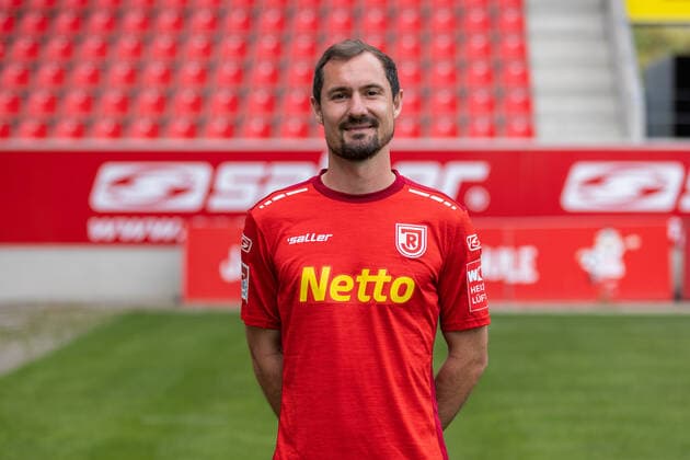 Sebastian Nachreiner; SSV Jahn Regensburg; 2.BL, Porträttermin 2022 2023