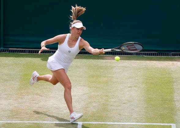 Ellen Perez Tennis - Wimbledon 2022 - Grand Slam ITF ATP, Tennis Herren WTA, Tennis Damen - AELTC - London - - Great Britain - 5 July 2022. Copyright: xJuergenxHasenkopfx