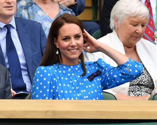 Sport Bilder des Tages Mandatory Credit: Photo by James Veysey Shutterstock (13012868f) Catherine Duchess of Cambridge in the Royal Box on Centre Court Wimbledon Tennis Championships, Day 9, The All England Lawn Tennis and Croquet Club, London, UK - 05 Jul 2022 Wimbledon Tennis Championships, Day 9, The All England Lawn Tennis and Croquet Club, London, UK - 05 Jul 2022  Copyright: xJamesxVeysey Shutterstockx 13012868f