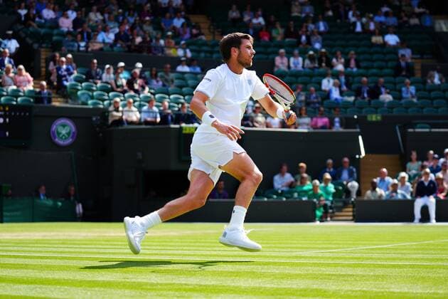 Mandatory Credit: Photo by Javier Garcia Shutterstock (13012869cf) Cameron Norrie during his quarter-final match Wimbledon Tennis Championships, Day 9, The All England Lawn Tennis and Croquet Club, London, UK - 05 Jul 2022 Wimbledon Tennis Championships, Day 9, The All England Lawn Tennis and Croquet Club, London, UK - 05 Jul 2022  Copyright: xJavierxGarcia Shutterstockx 13012869cf