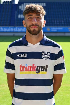 Alaa Bakir; MSV Duisburg; 3.Liga, Porträttermin 2022 2023 Duisburg Schauinsland Reisen Arena Nordrhein-Westfalen Deutschland