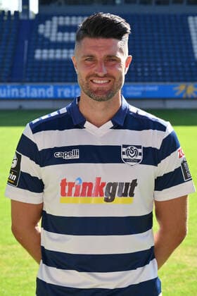 Moritz Stoppelkamp; MSV Duisburg; 3.Liga, Porträttermin 2022 2023 Duisburg Schauinsland Reisen Arena Nordrhein-Westfalen Deutschland