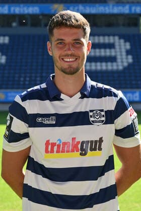 Tobias Fleckstein; MSV Duisburg; 3.Liga, Porträttermin 2022 2023 Duisburg Schauinsland Reisen Arena Nordrhein-Westfalen Deutschland