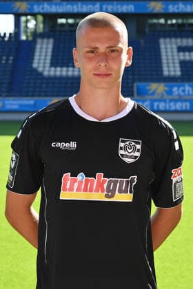 Max Braune; MSV Duisburg; 3.Liga, Porträttermin 2022 2023 Duisburg Schauinsland Reisen Arena Nordrhein-Westfalen Deutschland