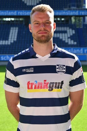 Sebastian Mai; MSV Duisburg; 3.Liga, Porträttermin 2022 2023 Duisburg Schauinsland Reisen Arena Nordrhein-Westfalen Deutschland