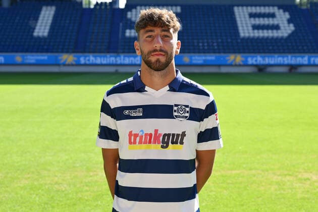 Alaa Bakir; MSV Duisburg; 3.Liga, Porträttermin 2022 2023 Duisburg Schauinsland Reisen Arena Nordrhein-Westfalen Deutschland