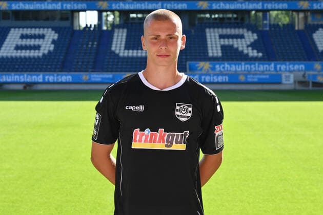 Max Braune; MSV Duisburg; 3.Liga, Porträttermin 2022 2023 Duisburg Schauinsland Reisen Arena Nordrhein-Westfalen Deutschland