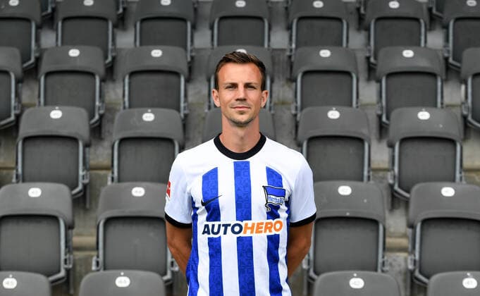 Vladimir Darida (Hertha BSC) Hertha BSC; 1. Bundesliga, Porträttermin 2022 2023, 05.07. 2022, Copyright: xSebastianxRäppoldx xMatthiasxKox
