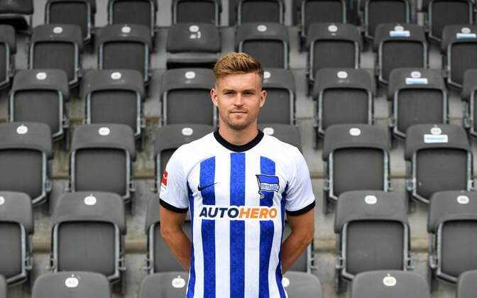 Maximilian Mittelstädt (Hertha BSC) Hertha BSC; 1. Bundesliga, Porträttermin 2022 2023, 05.07. 2022, Copyright: xSebastianxRäppoldx xMatthiasxKox