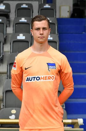 Torhüter Tjark Ernst (Hertha BSC) Hertha BSC; 1. Bundesliga, Porträttermin 2022 2023, 05.07. 2022, Copyright: xSebastianxRäppoldx xMatthiasxKox