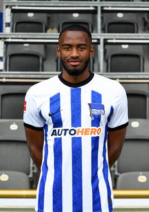 Myziane Maolida (Hertha BSC) Hertha BSC; 1. Bundesliga, Porträttermin 2022 2023, 05.07. 2022, Copyright: xSebastianxRäppoldx xMatthiasxKox