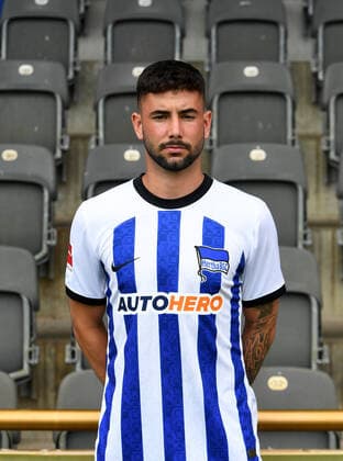 Marco Richter (Hertha BSC) Hertha BSC; 1. Bundesliga, Porträttermin 2022 2023, 05.07. 2022, Copyright: xSebastianxRäppoldx xMatthiasxKox