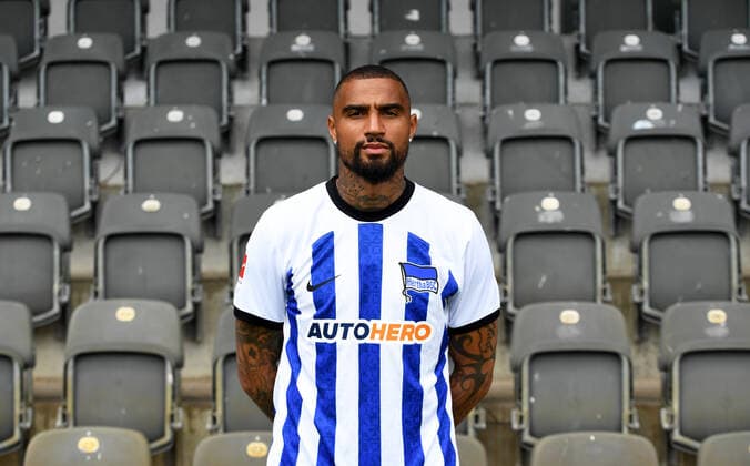 Kevin Prince Boateng (Hertha BSC) Hertha BSC; 1. Bundesliga, Porträttermin 2022 2023, 05.07. 2022, Copyright: xSebastianxRäppoldx xMatthiasxKox