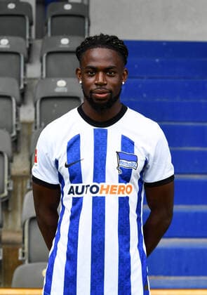 Jordan Torunarigha (Hertha BSC) Hertha BSC; 1. Bundesliga, Porträttermin 2022 2023, 05.07. 2022, Copyright: xSebastianxRäppoldx xMatthiasxKox