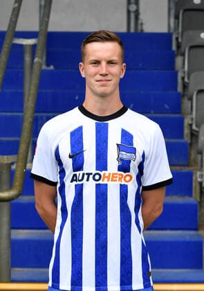 Luca Wollschläger (Hertha BSC) Hertha BSC; 1. Bundesliga, Porträttermin 2022 2023, 05.07. 2022, Copyright: xSebastianxRäppoldx xMatthiasxKox
