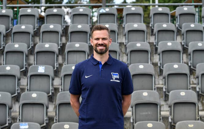 Athletiktrainer Markus Hödl (Hertha BSC) Hertha BSC; 1. Bundesliga, Porträttermin 2022 2023, 05.07. 2022, Copyright: xSebastianxRäppoldx xMatthiasxKox