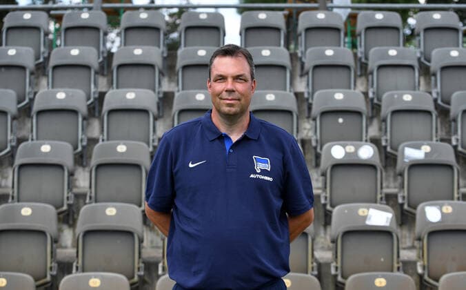 Torwarttrainer Andreas Menger (Hertha BSC) Hertha BSC; 1. Bundesliga, Porträttermin 2022 2023, 05.07. 2022, Copyright: xSebastianxRäppoldx xMatthiasxKox